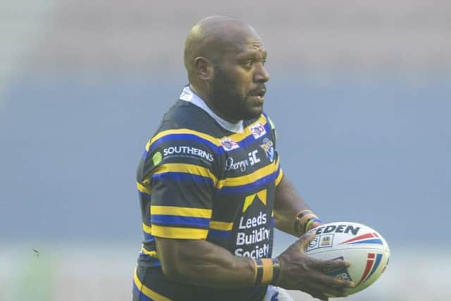 Leeds Rhinos' Robert Lui. Picture: Tony Johnson