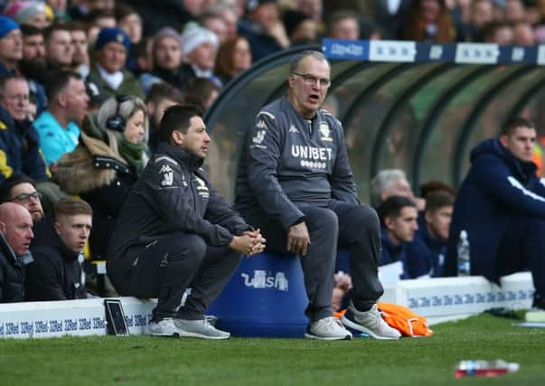 Leeds United manager Marcelo Bielsa.