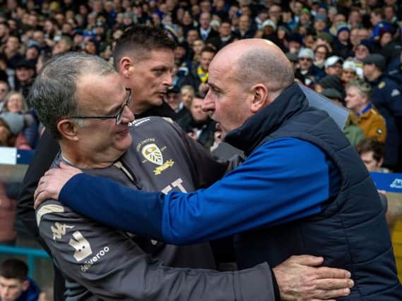 Leeds United head coach Marcelo Bielsa