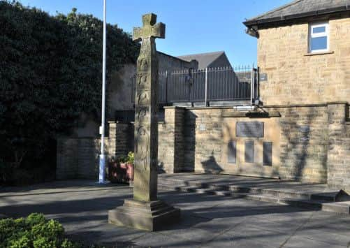 The Otley War Memorial.