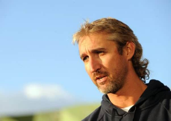 Jason Gillespie at Headingley Cranegie Stadium