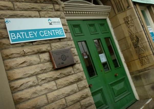 The Batley campus, part of Kirklees College