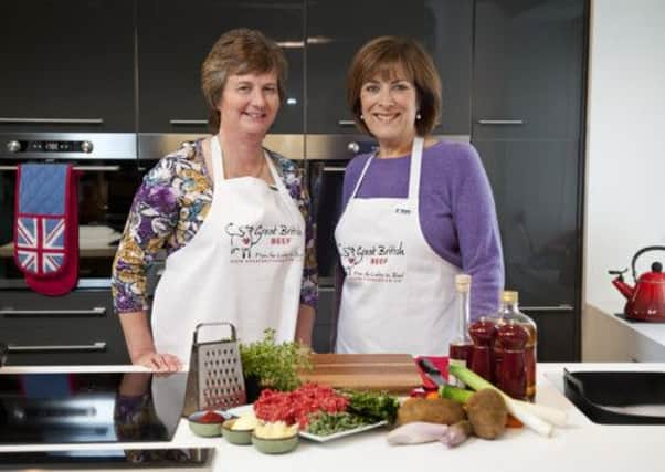 Rosey Dunn and Linda Bellingham.  Photo: John Nguyen