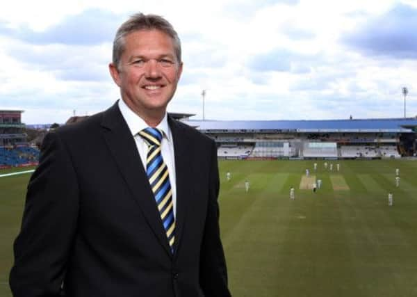 Yorkshire's New Chief Executive Mark Arthur.