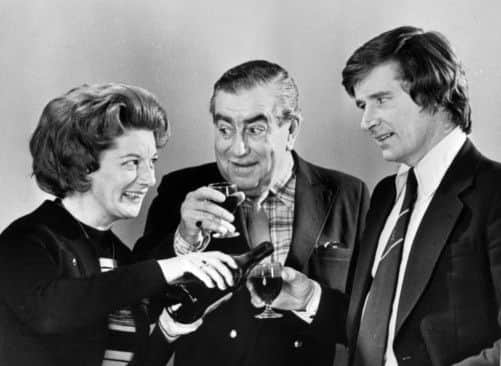 Coronation Strret actors Jean Alexander, Bernard Youens and Bill Roache.