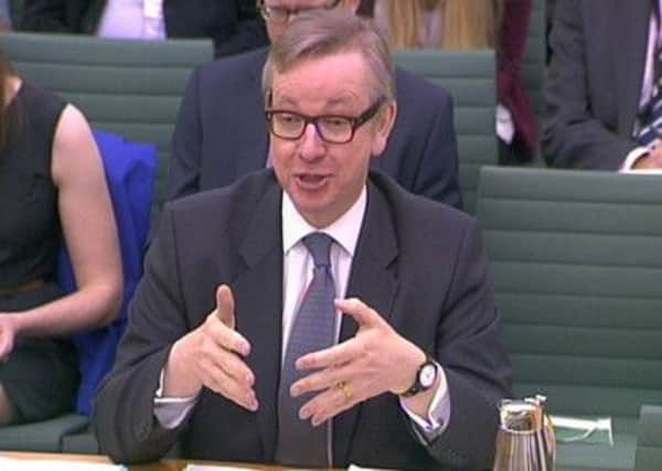 Education Secretary Michael Gove