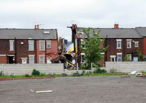 The rear of the house on Dundas Road, Tinsley, Sheffield