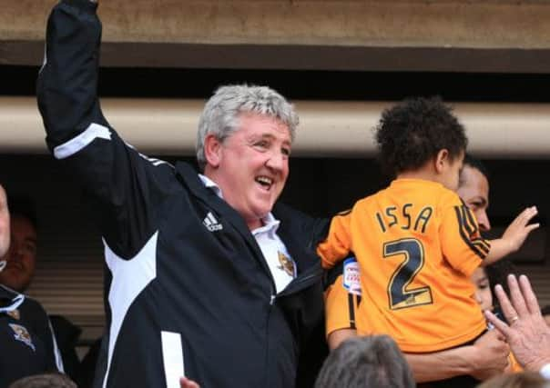 Hull City's manager Steve Bruce