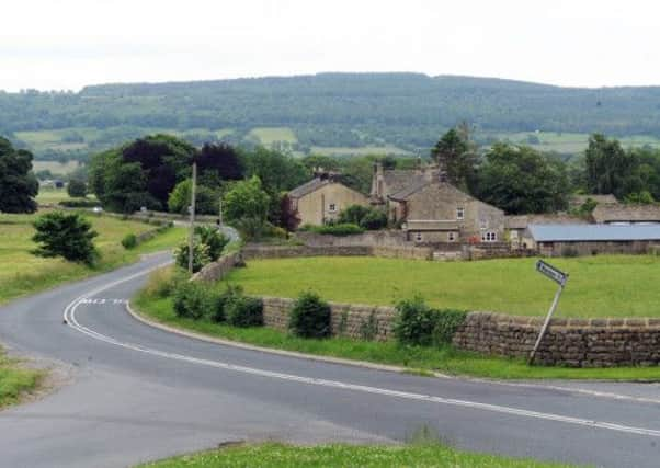 Homes on Leathley  Lane, near Harrogate. Below: Roundhay, Leeds.