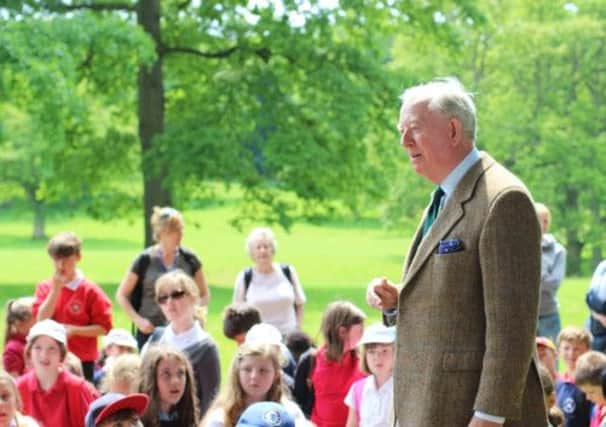 Lord Halifax and children