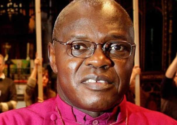 The Archbishop of York, Dr John Sentamu