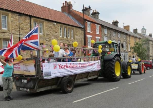 The "farm stay" tea party in Kirbymoorside