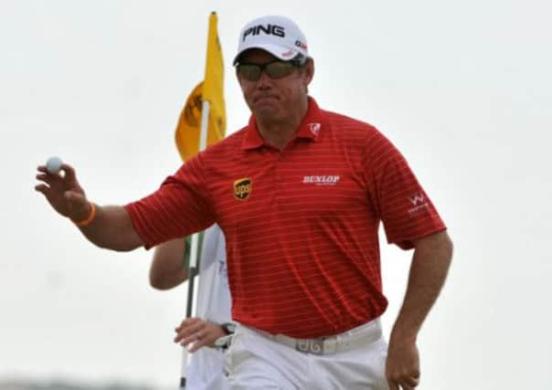 Lee Westwood.