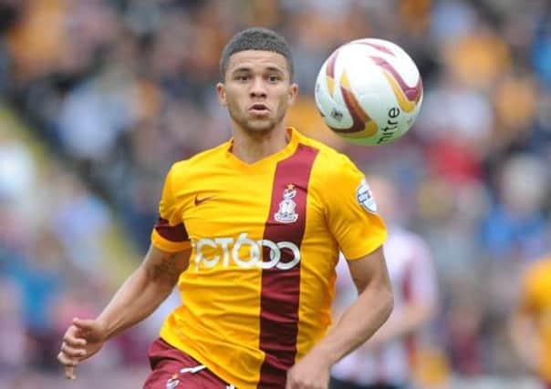 Bradford's Nahki Wells.