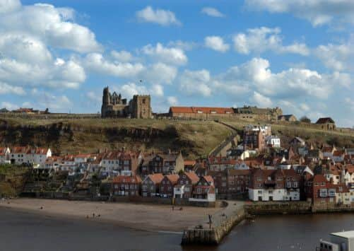 Fishermen's cottages at Whitby Harbour