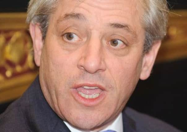 Speaker of the House of Commons John Bercow