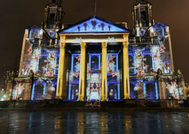 Leeds Civic Hall, a temporary public artwork