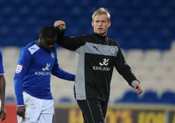 Leicester City's Kasper Schmeichel