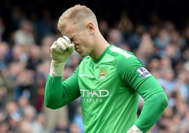 Manchester City goalkeeper Joe Hart