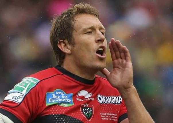 Toulon's Jonny Wilkinson