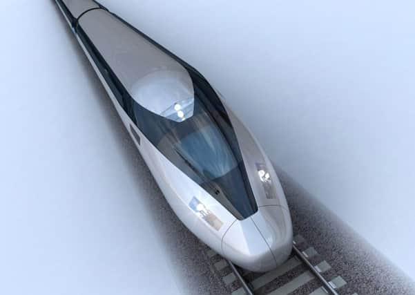 Concept designs of what the HS2 train could look like