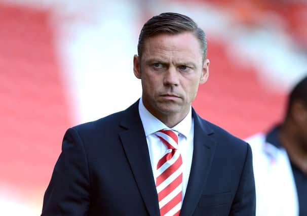 Rovers' boss Paul Dickov.