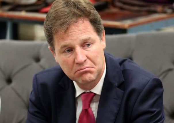 Deputy Prime Minister Nick Clegg