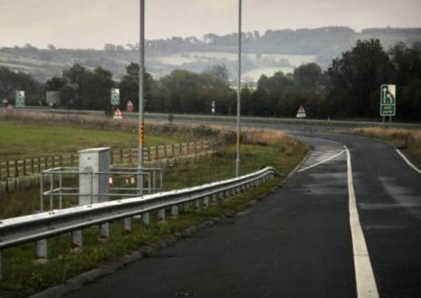 The A64 at Norton