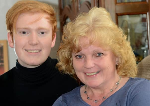 Michele Fudge with son Scott