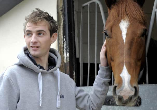 Brian Toomey at the yard of Kevin Ryan at Hanbleton near Thirsk. Picture: Tony Bartholomew