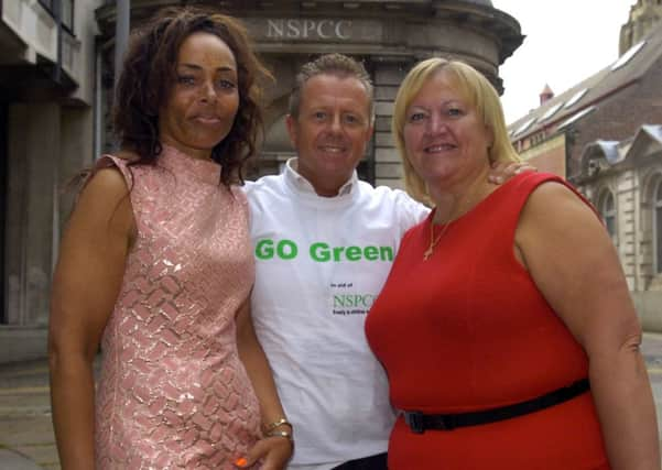 Nikki Sharpe, Peter Liver and Julie Kenny