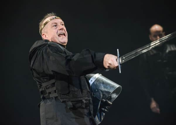 Ian Bartholomew as Richard III in York