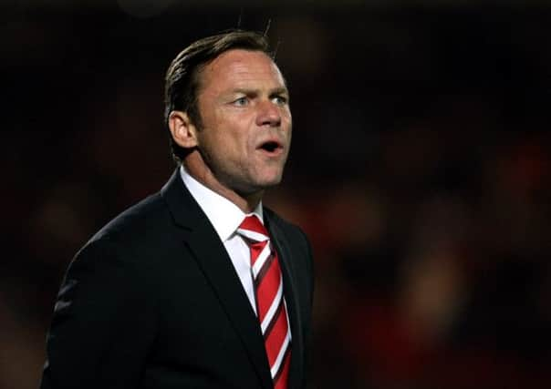 Doncaster Rovers manager Paul Dickov.