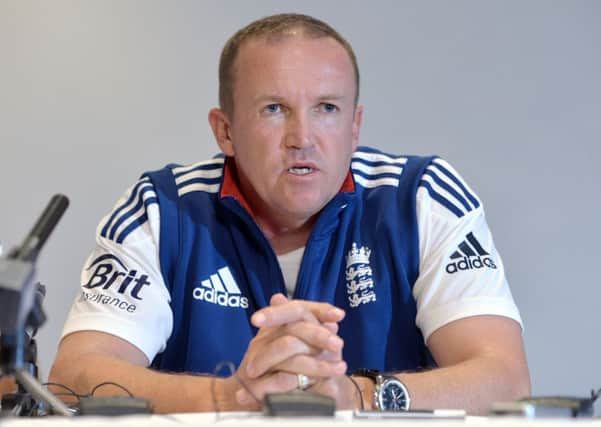 England coach Andy Flower