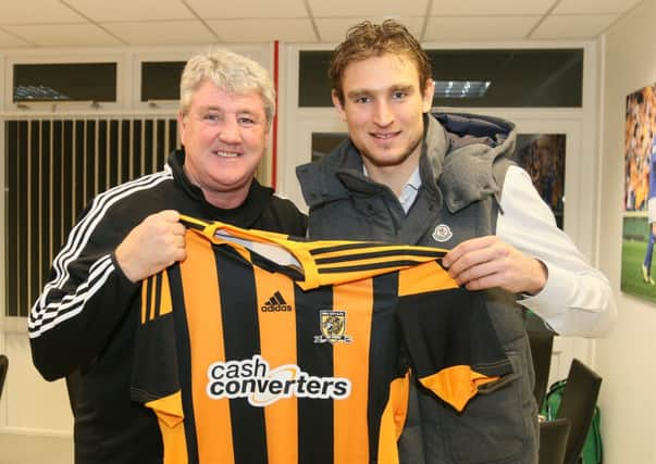 Steve Bruce and Nikica Jelavic