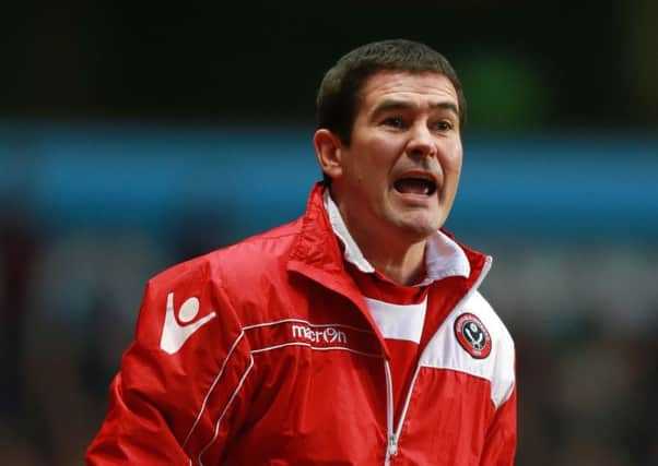 Sheffield United manager Nigel Clough.