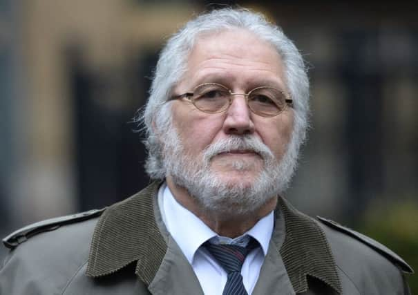 Dave Lee Travis arrives at Southwark Crown Court