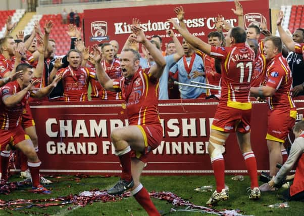 Sheffield Eagles win the Championship