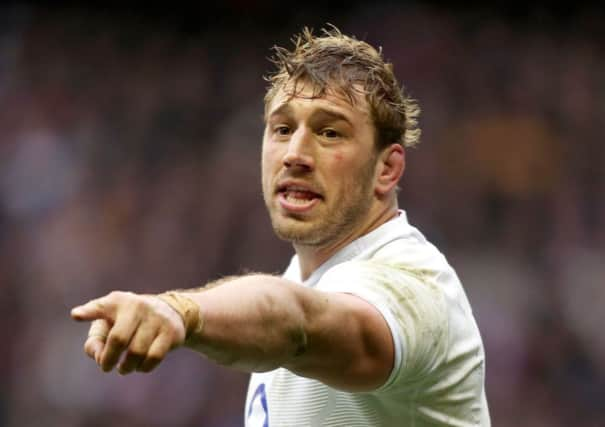 England captain Chris Robshaw.