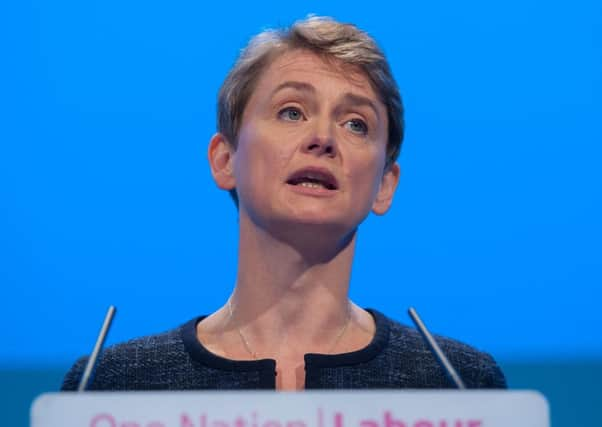 Shadow home secretary Yvette Cooper