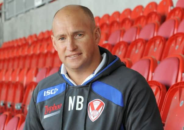 Saints coach Nathan Brown