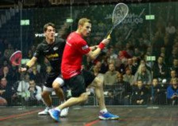 Nick Matthew makes his way into the semi-finals with a 3-0 win over Joe Lee. Picture: Squashpics.com