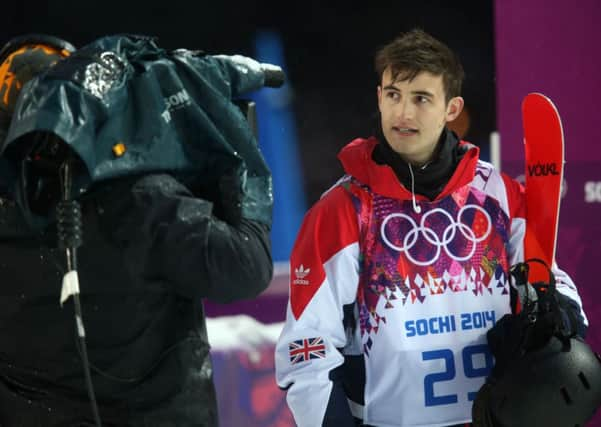 HAPPY DAY: Sheffield's James Machon  in the Men's Ski Halfpipe at the Rosa Khutor Extreme Park, Sochi. Picture: Mike Egerton/PA