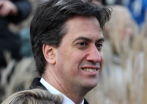 Labour leader Ed Miliband