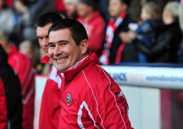 Sheffield United's manager Nigel Clough.