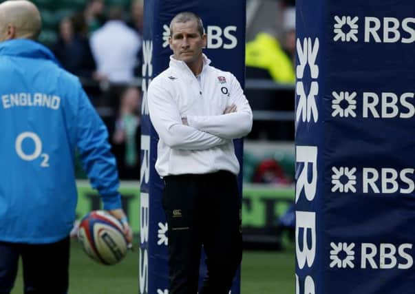 England coach Stuart Lancaster.