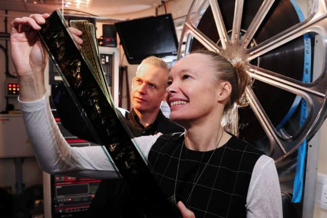 Jo Quinton-Tulloch, Director of the National Media Museum with Bradford International Film Festival Co-Director Neil Young