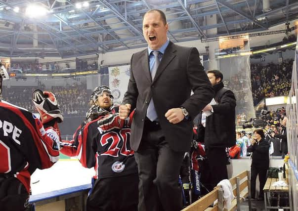 BACK IN SHEFFIELD: Gerad Adams has returned to former club Sheffield Steelers as head coach.