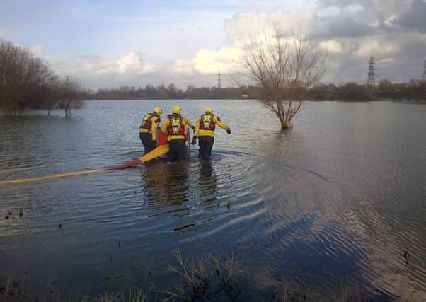 Flashback to this winter's floods