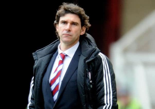 Middlesbrough manager Aitor Karanka.